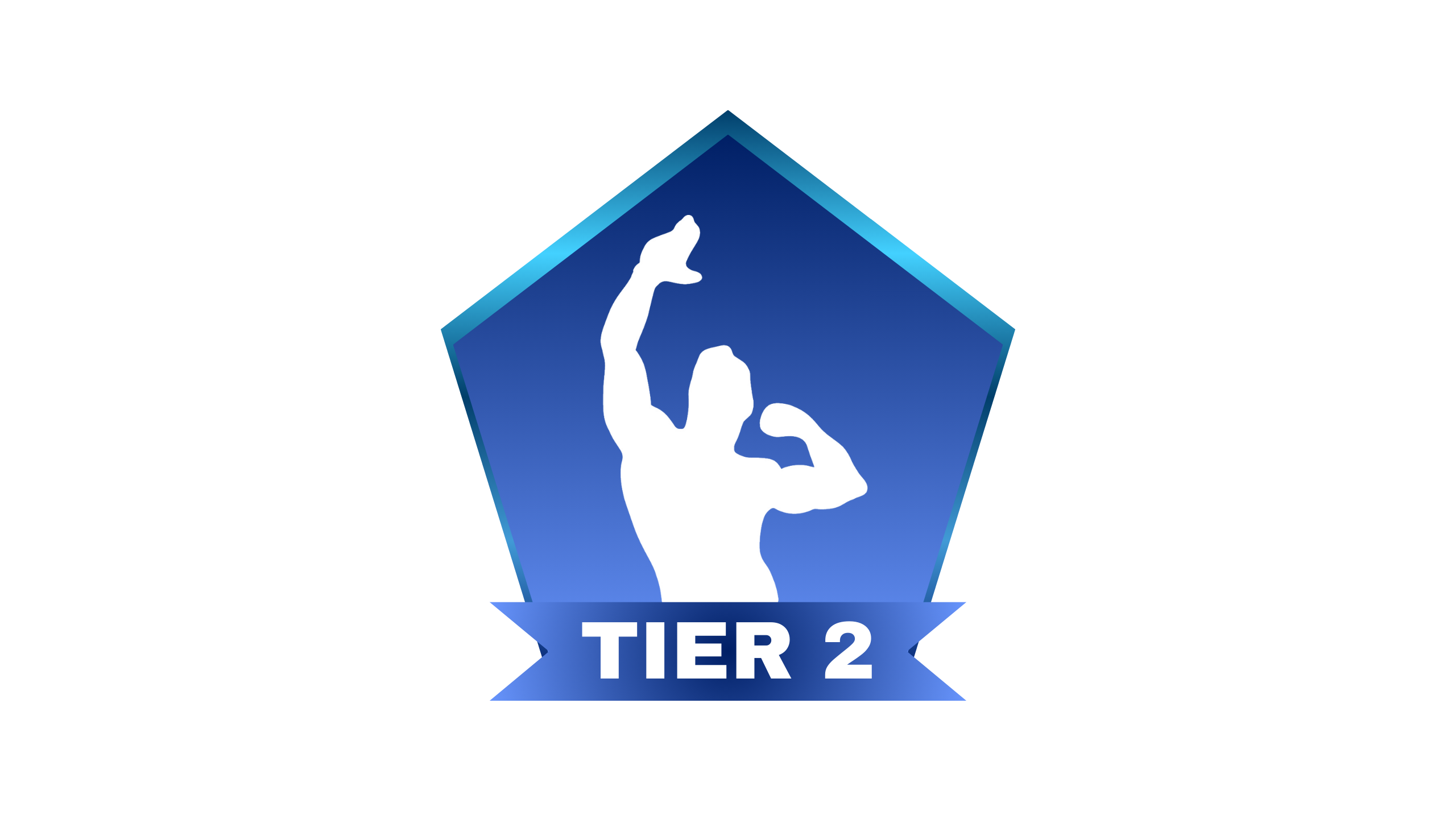 Tier 2 Chasing Aesthetics badge with bodybuilding silhouette