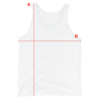 size guide of chasing aesthetics tank